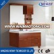 Floor standing modern unfinished wood bathroom cabinets