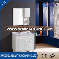 Cheap floor standing pvc cabinet furniture bathroom