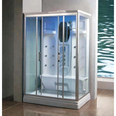 Big bathroom double luxury computerized steam cheap shower room design